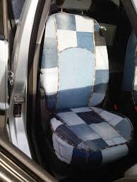 Esecutto Coprisedili Auto Jeans Fatte A Mano Coprisedili Auto Coprisedili Auto