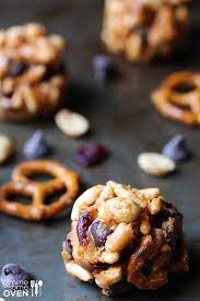 Trail Mix Energy Bites Gimme Some Oven Recipe Snacks No Bake Energy Bites Snack Recipes