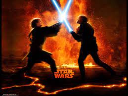 Anakin Skywalker Vs Obi Wan Kenobi Star Wars Wallpaper Star Wars Episodes Star Wars Images