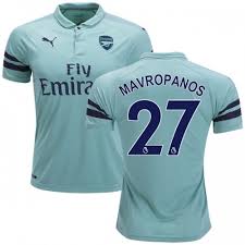 Konstantinos Mavropanos 27 Arsenal Fc Jersey Mens Third