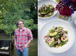 Dean Maupin Of C Restaurant Recipe For Wood Grilled Steak With Avocado Jalapeno Salad Restaurant Recipes Wood Grill Grilled Steak