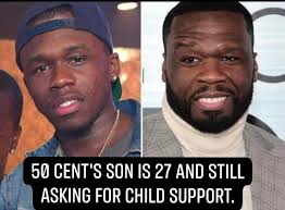 Diddy's son, who they're still feeding at home, wants to sl@p 50 Cent
