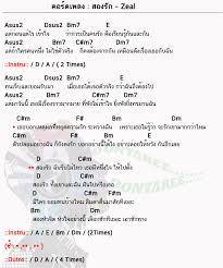 คอร ดเพลง สองร ก Zeal สองร ก คอร ดก ต าร คอร ด ง ายๆ การศ กษาด านดนตร คำคมบทเร ยนช ว ต คอร ดก ตาร