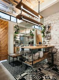 A 24sqm Rustic Industrial Studio Unit Condo Interior Rustic Kitchen Rustic Interiors