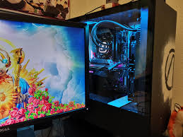 The Pc Build Completed Pearlescent Case Lighting For Rarity Borderlands3