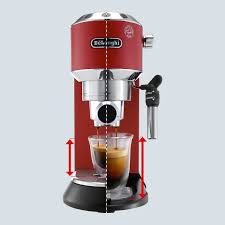 The machine has a small footprint and is not extremely heavy. De Longhi Dedica Style Ec 685 Espresso Machine Stone Red Lufthansa Worldshop