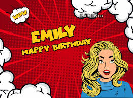 Download our lovely, colourful and beautiful animated birthday animations with greetings for loved ones, relatives, friends and collegues. Happy Birthday Emily Memes Wishes And Quotes