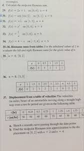 Solved D Calculate The Midpoint Riemann Sum F X 2x Chegg Com