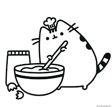 Check spelling or type a new query. Pusheen Cooking Like A Boss Coloring Pages Printable
