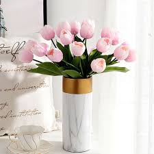 Check spelling or type a new query. China Wholesale Artificial Pu White Tulip Bridal Bouquet Flowers Real Touch For Wedding Party Decoration China Artificial Flowers And Silk Flowers Price