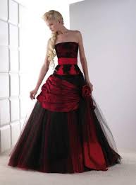 Robe Gothic Wedding Dress Black Wedding Dresses Wedding Dresses Strapless