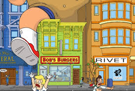 No leagues aziz ansari/darryl came back with sweaty palms, romance, and an incredible slow jam. Look Out World Rivet Gallery Is On Bob S Burgers Ohio Art League