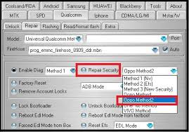 Cuando un oppo está bloqueado significa que no puedes insertar la tarjeta sim de otro operador y tu . Change Or Repair Imei On Oppo Qualcomm Phone Using Miracle Tool Free Tool 99media Sector