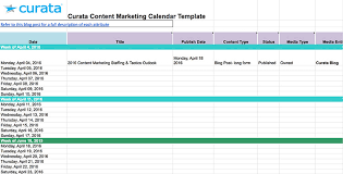 Another type of social media template favored by social media pros is the editorial content calendar. 15 Content Calendar Templates To Help Your Content Strategy Market Motive Blog