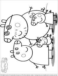Each of peppa's friends is a different type of animal. Peppa Pig Coloring Picture Peppa Pig Coloring Pages Peppa Pig Colouring Peppa Pig Drawing