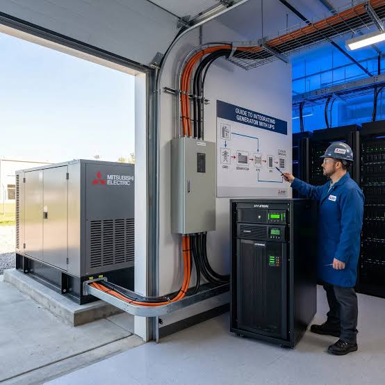 Hệ thống điện dự phòng UPS và máy phát