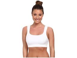 Jockey Active Hi Impact Seamless Sports Bra White Womens