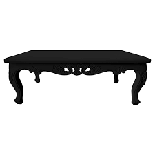 For sale in small furniture | belgium antique exporters. Rococo Black Coffee Table The Lounge