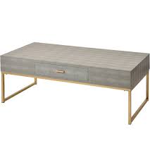 Arches on all four sides the base of this 26 inch coffee table is shown in brown maple with fc11047 ebony stain, and top shown. Dimond Home 3169 128 Les Revoires 48 X 24 Inch Gray Gold Coffee Table