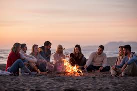 Beach Bonfire Night