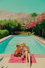 Usa Travel Inspiration Poolside In Palm Springs Cute Pool Poses Palm Springs Photography