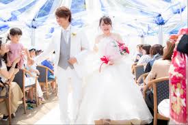 廃校でカップル3組の挙式 Prism Wedding プランナー 最新ブライダル業界情報なら 専門業界紙発行のブライダル産業新聞社
