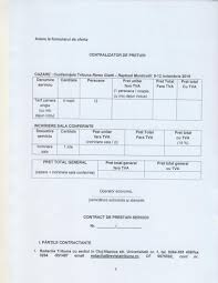 Prestarea serviciilor medicale se face pentru un număr de. Formular Oferta 3 Centralizator De PreÈuri Contract De PrestÄri Servicii Revista Tribuna