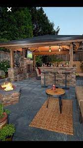 Accent tables are used for food and drink. Nice Patio Fire Pit Patiofirepit Backyard Patio Designs Luxury Outdoor Kitchen Backyard Patio