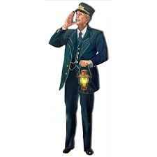 You should complete some certification courses for how to become a train conductor that will help you to increase more number of experience in. Railroad Conductor Sign Laser Cut Out Train Themed Birthday Parties Table Centerpiece Wall Decor Outdoor Decorations Mrtrain