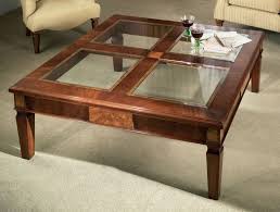 The Glass Top Coffee Table For A Perfect Modern Accent Square Glass Coffee Table Glass Wood Coffee Table Coffee Table Wood