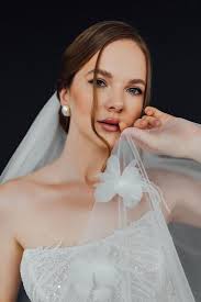 Veil With 3d Flowers, Cathedral Wedding Veil, Ivory Veil Romantic, Long  Tulle Veil, Bridal Accessories, Floral Veil, Garden Wedding Veil