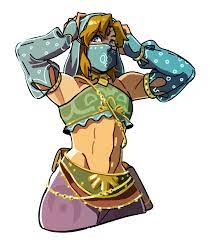 HUMAN ARTIST | TOTK ERA!! — K but Link in the female Gerudo outfit is  just.....