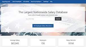 Anyone Can See How Much Your Job Pays Through Openpayrolls.com