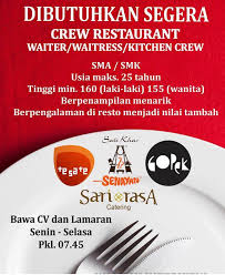 Bank bank tersebut biasa membuka lowongan untuk posisi marketing teller dan lainnya. Open Walk In Interview Setiap Senin Selasa Di Sarirasa Group Sate Khas Senayan Dibacaonline