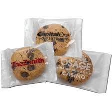 They may be in the shape of balls or of domed or flattened cookies. Individually Wrapped Chocolate Chip Cookies Everything Branded Usa