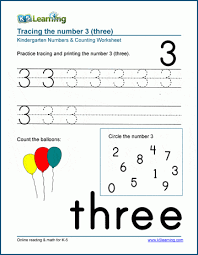 counting worksheets for preschool and kindergarten k5 learning