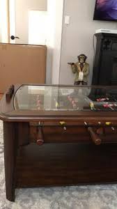 Add a real foosball table to your home without making it look like a total bachelor pad with this foosball coffee table. Barrington 42 Furniture Foosball Soccer Coffee Table Brown Walmart Com Walmart Com