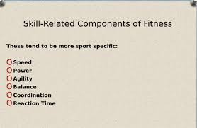 Skill Related Fitness Flashcards Quizlet