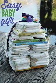 Easy Baby Gift Ideas Diy Baby Shower Gifts Diaper Gifts Baby Shower Diapers