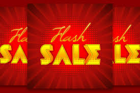 Download Flash Sale Text Effect In 3d Retro Style Graphic By Arasigner Creative Fabrica PSD Mockup Templates