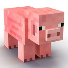 Pin By Luvern Plaza On Minecraft In 2020 Minecraft Pig Minecraft Pig Crafts