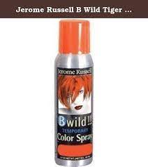 Jerome Russell B Wild Tiger Orange Temporary Hair Color Spray 3 5oz 2 Pack Specially Formu Temporary Hair Color Spray Hair Color Spray Temporary Hair Color