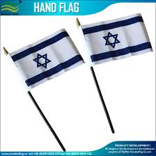 The flag of israel was adopted on 28 october 1948, five months after the establishment of the state of israel. Kitaj Nebolshoj Razmer Dvojnoj Sinej Liniej Izrailya V Rukah Flag J Nf10f02023 Kupit Izrail Flag V Ru Made In China Com