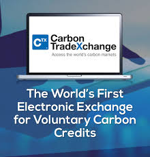 Carbon Trade Exchange Ctx Worlds First Carbon Credit