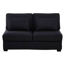 Chauffeuse Modulable En Tissu Monet Gris Anthracite L 151 Cm Milano Banquette Maison Du Monde Mobilier De Salon