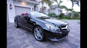 2014 Mercedes Benz E350 Amg Sport Convertible Review And Test Drive By Bill Auto Europa Naples Youtube