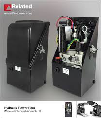 Hydraulic Power Packs And Units Custom Design Ac Dc Power Pack Hydraulic Wheelchair Accessible Vehicle