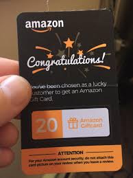 Free visa and amazon gift cards! Anyone Ever Get One Of These Inside Their Product S Box Little Hesitant As There Are Spelling Errors On The Back Amazonprime
