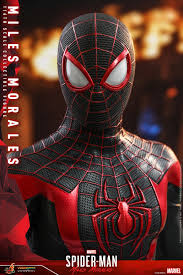 The miles morales sixth scale collectible figure features: Spider Man Miles Morales Gets A Brand New Hot Toys Figure