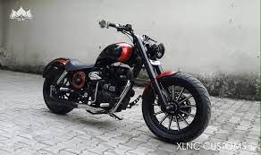 Royal Enfield 2003 Electra Choper Xlnc Customs 350cc Com Royal Enfield Custom Motorcycle Parts Enfield